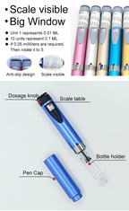 Needle-Free Hyaluronic Acid Serum Injection Pen for Anti-Aging