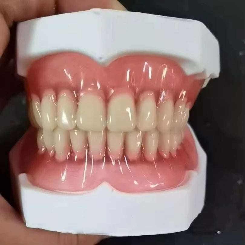 Instant Cosmetic Smile Teeth Whitening Veneers Upper and Lower Set