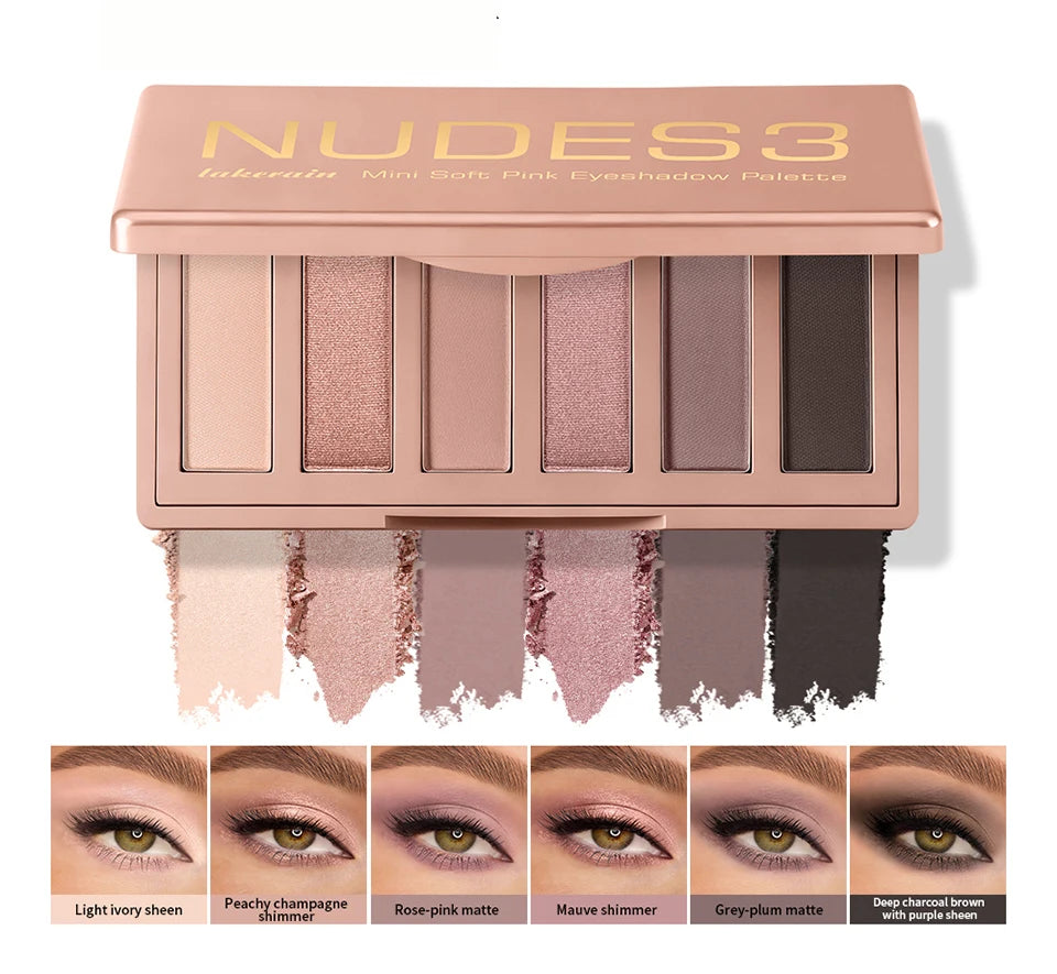 Mini Soft Pink Eyeshadow Palette