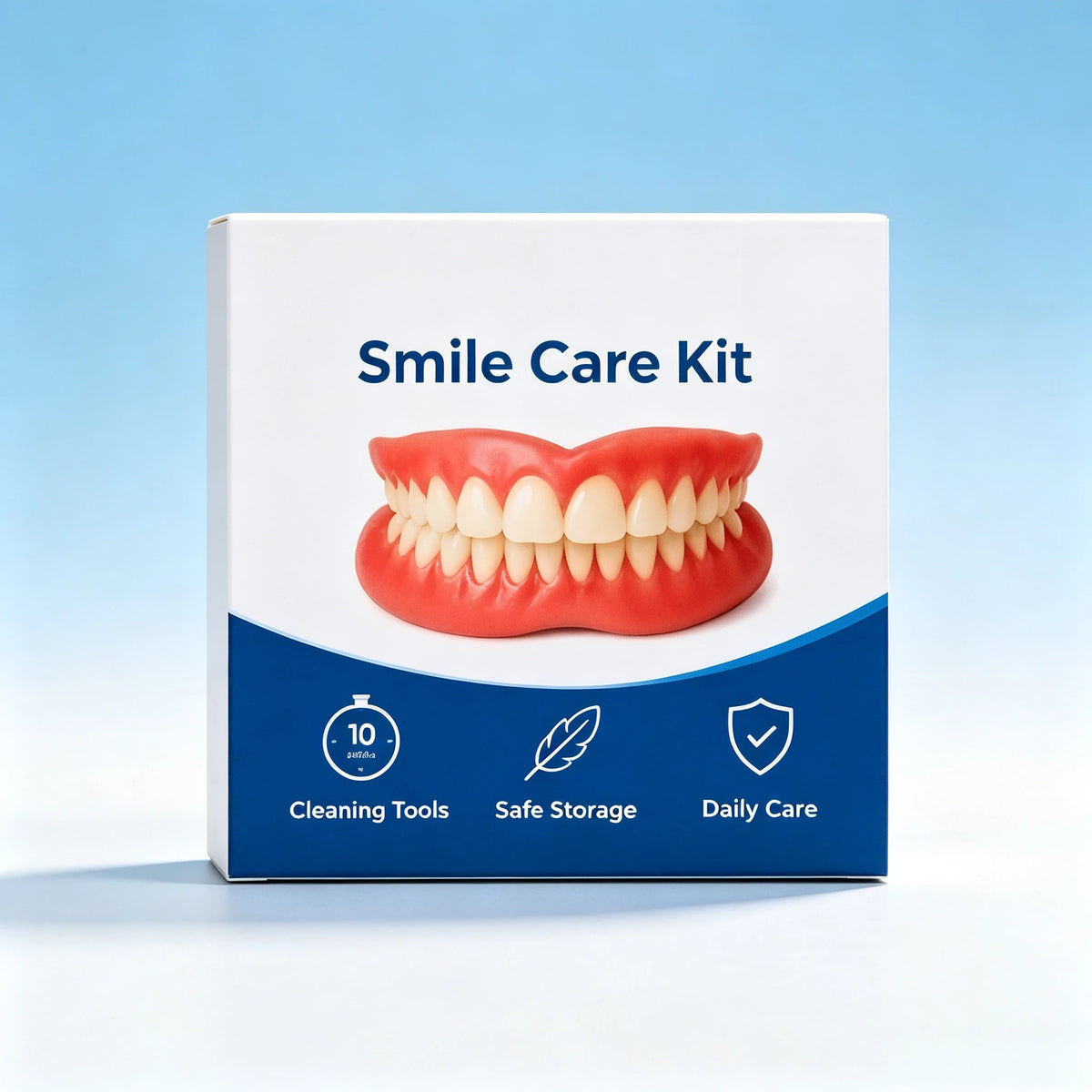 Comfort Fit Silicone Cosmetic Teeth Veneers for Realistic Smile