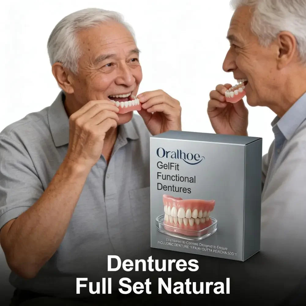 Temporary Cosmetic Denture Kit for Missing Teeth and Gaps