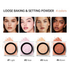 Matte Long-Lasting Waterproof Setting and Baking Loose Powder