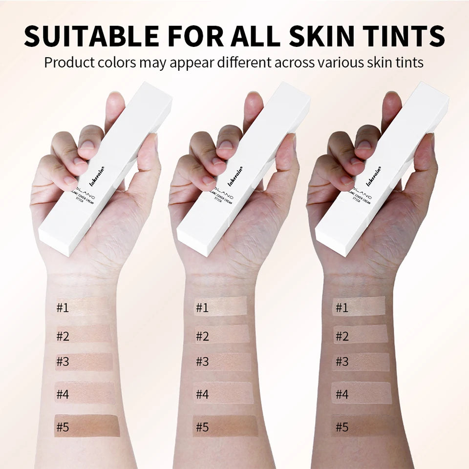 Creamy Tone-Adapting Foundation Stick with Built-in Brush - 12