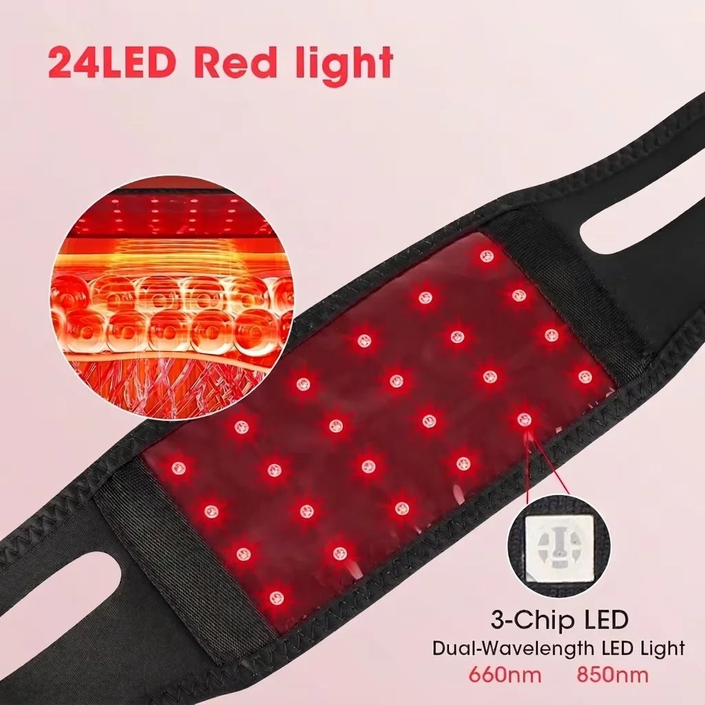 Red and Infrared Light Therapy Wrap for Face and Body - 8