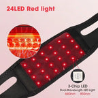 Red and Infrared Light Therapy Wrap for Face and Body