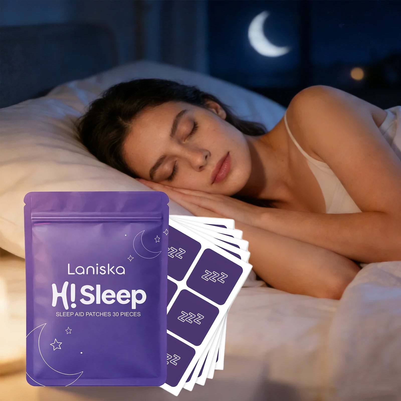 Natural Sleep Aid Patches for Restful Nights - 1