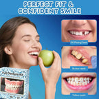 Natural Silicone Cosmetic Dentures for Instant Smile Restoration