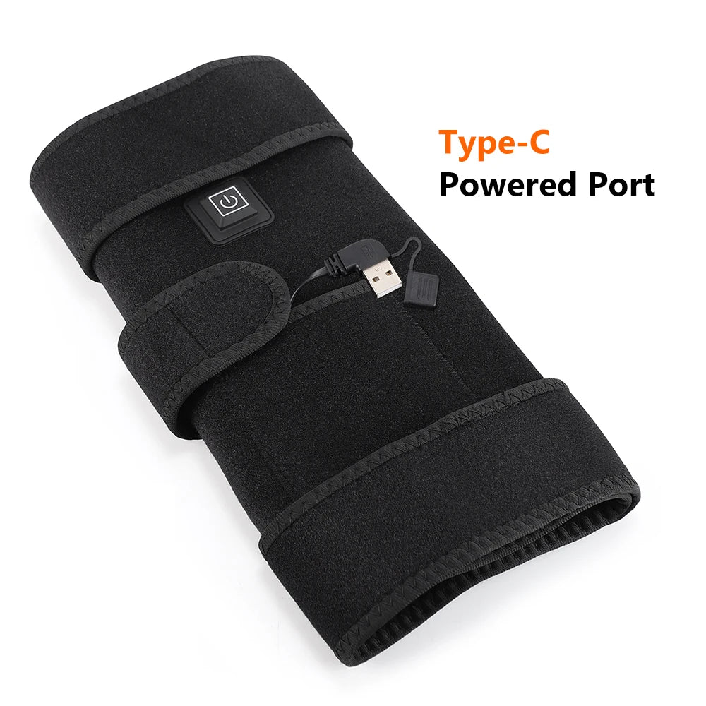 Red Light Therapy Heated Knee Brace with 3 Heat Settings