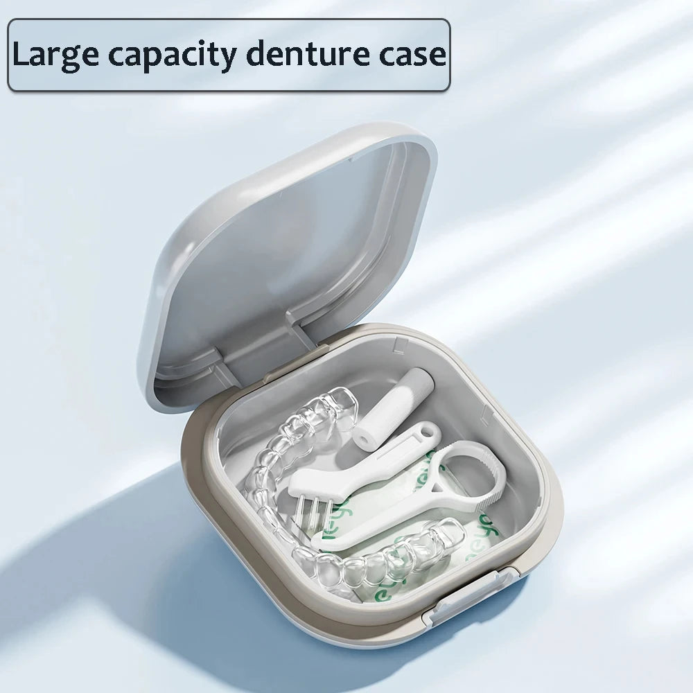 Portable Orthodontic Aligner and Retainer Storage Case - 3