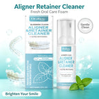 Refreshing Mint Foam Cleaner for Dental Aligners and Retainers