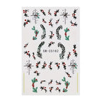 3D Christmas Cartoon Nail Art Sticker Decals