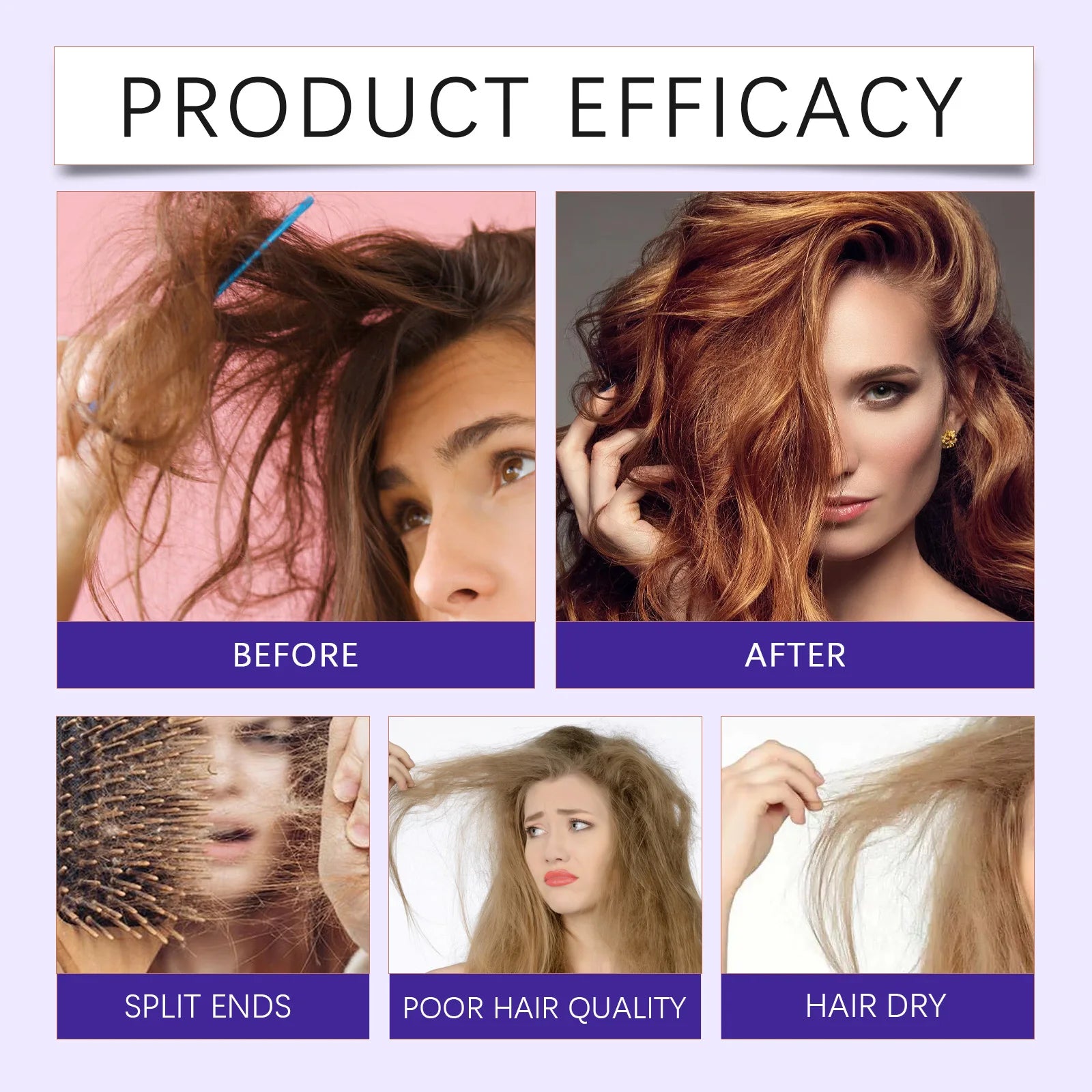Protein Hair Straightening and Smoothing Repair Cream - 13