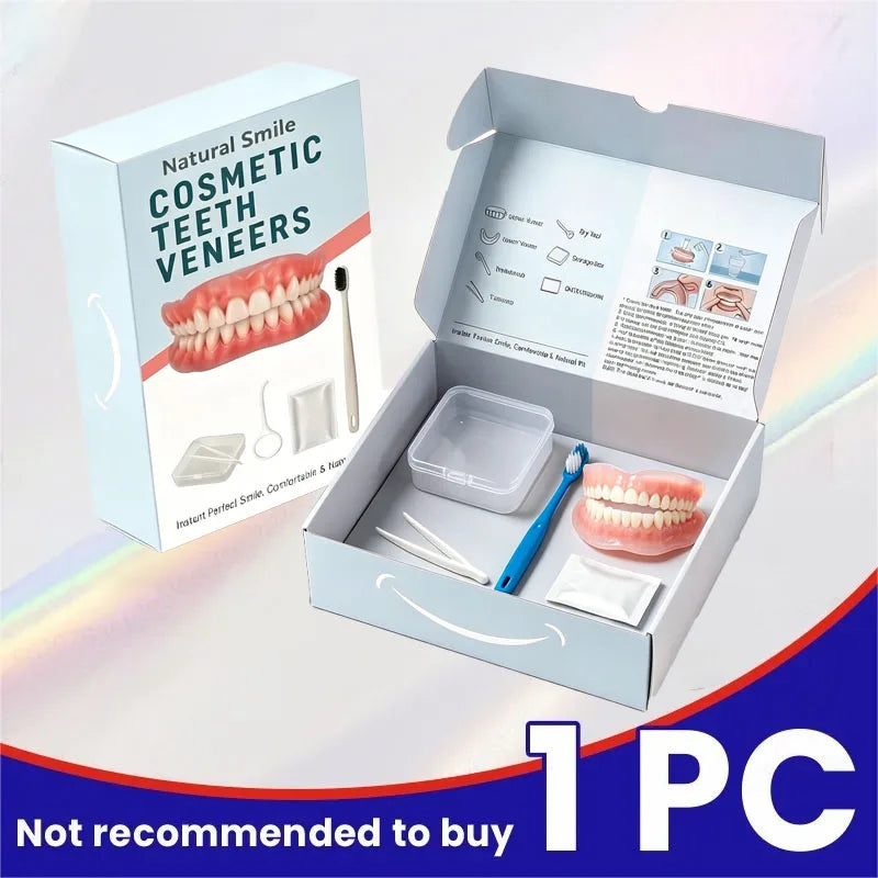 Comfort Fit Silicone Dentures for Natural Teeth Replacement - 7
