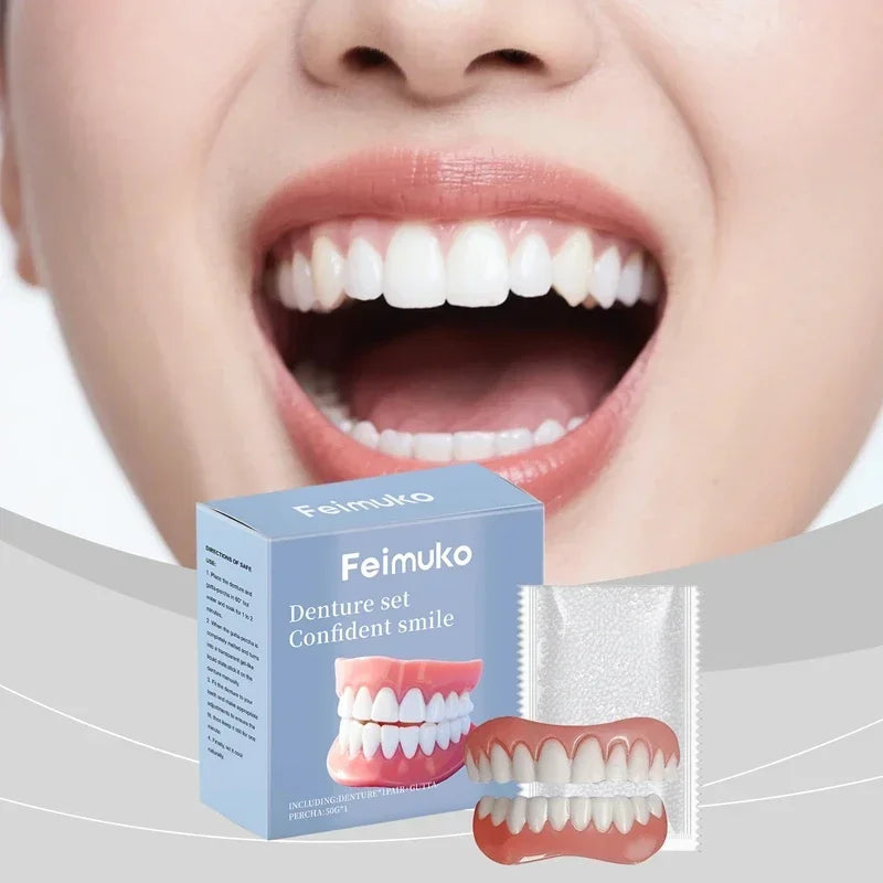 Temporary Cosmetic Denture Set for Instant Smile Restoration - 4