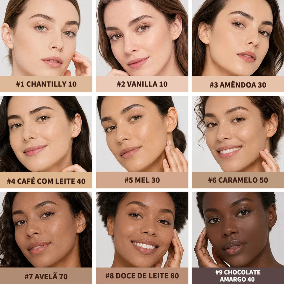 Long-Lasting Velvet Matte Liquid Foundation