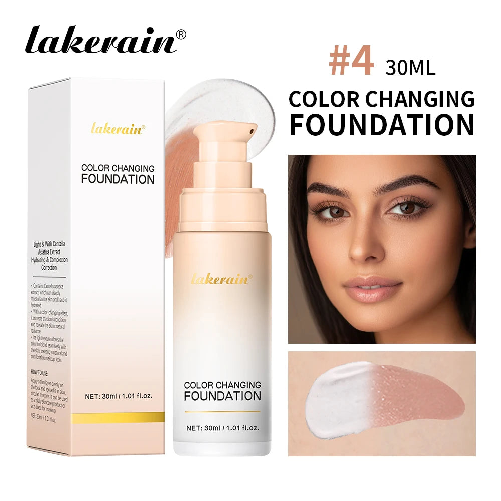 Color-Changing Liquid Foundation for Radiant Skin