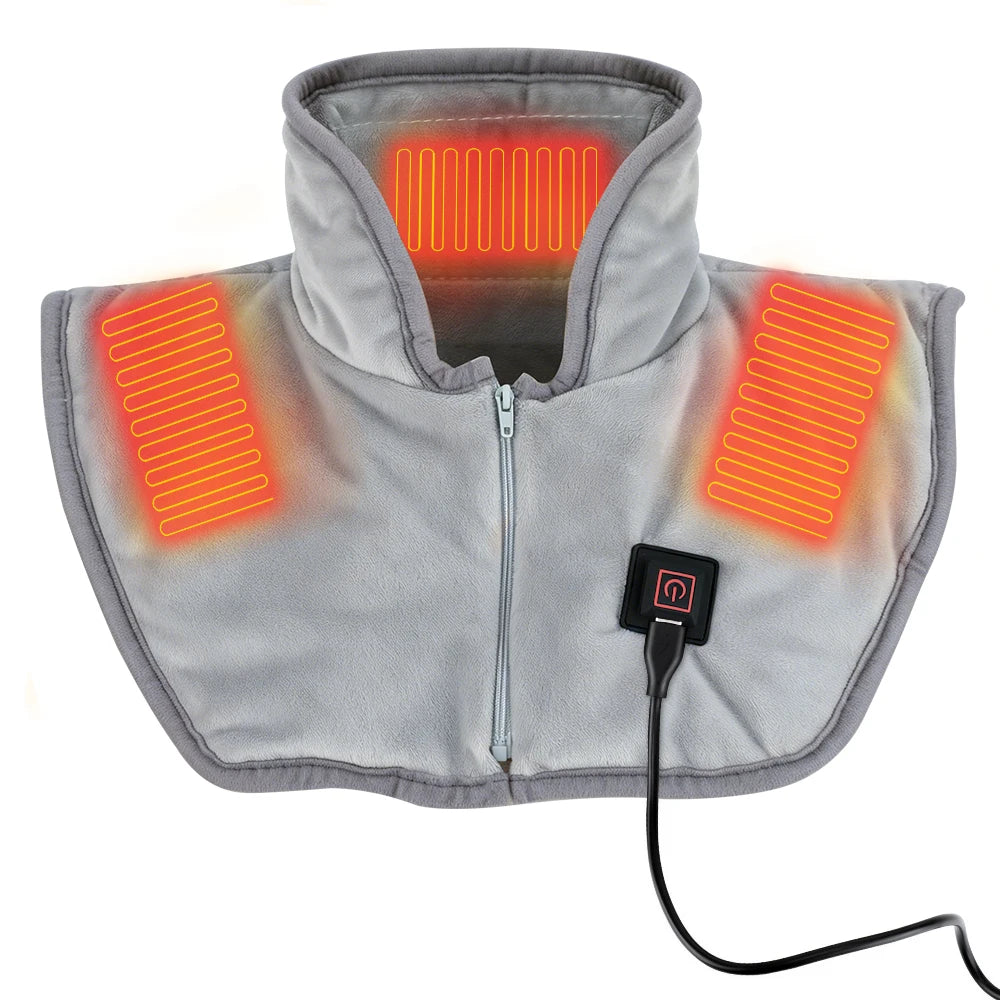 USB Electric Heated Shoulder and Neck Heating Pad