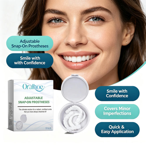 Adjustable Snap-On Dentures for Smile Makeover