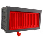 Wall-Mounted Garage Door Key Holder and Display Shelf
