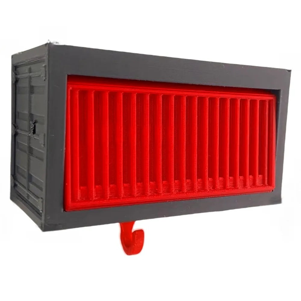 Wall-Mounted Garage Door Key Holder and Display Shelf