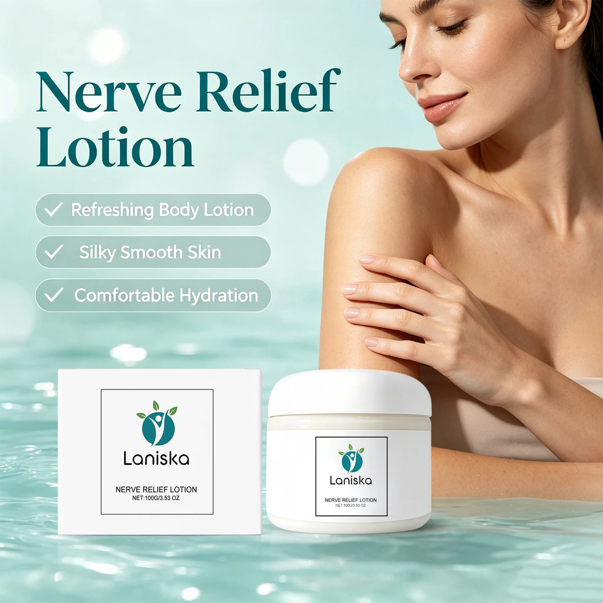 Soothing Nerve Relief Body Lotion for Tired Skin