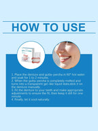 Instant Smile Cosmetic Dentures for Upper and Lower Teeth