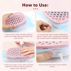 USB Powered Nail Dust Collector for Manicures