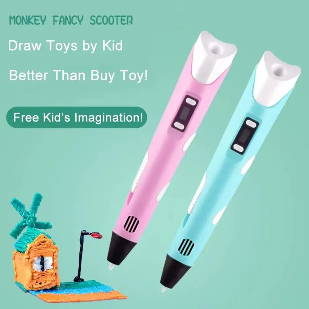 3D Printing Pen for Kids DIY Creative Drawing - 1