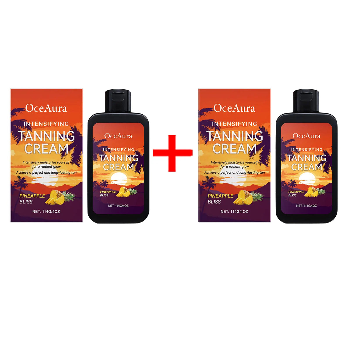 Intensifying Tanning Accelerator Cream for Sunbeds and Outdoor Use