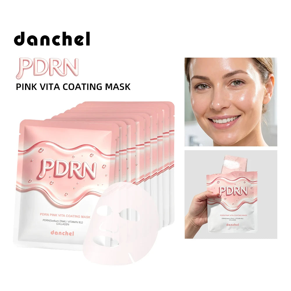 Salmon DNA PDRN Pink Vitamin Hydrating Facial Sheet Mask