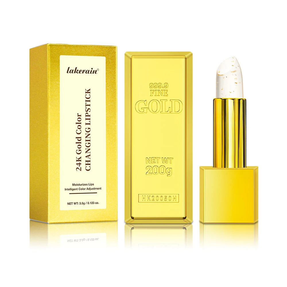 24K Gold Color-Changing Moisturizing Lip Balm
