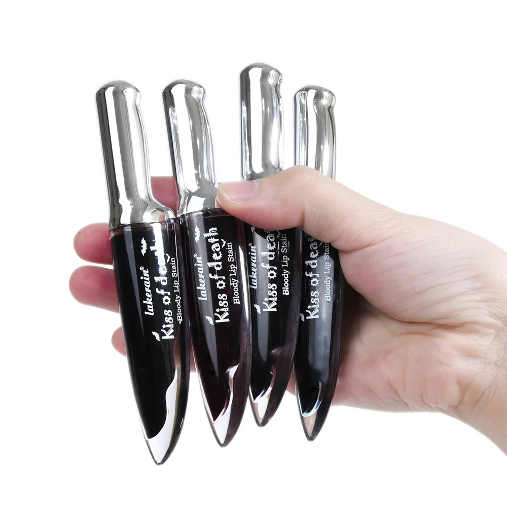 Long-Lasting Bloody Lip Stain for Halloween and Gothic Makeup
