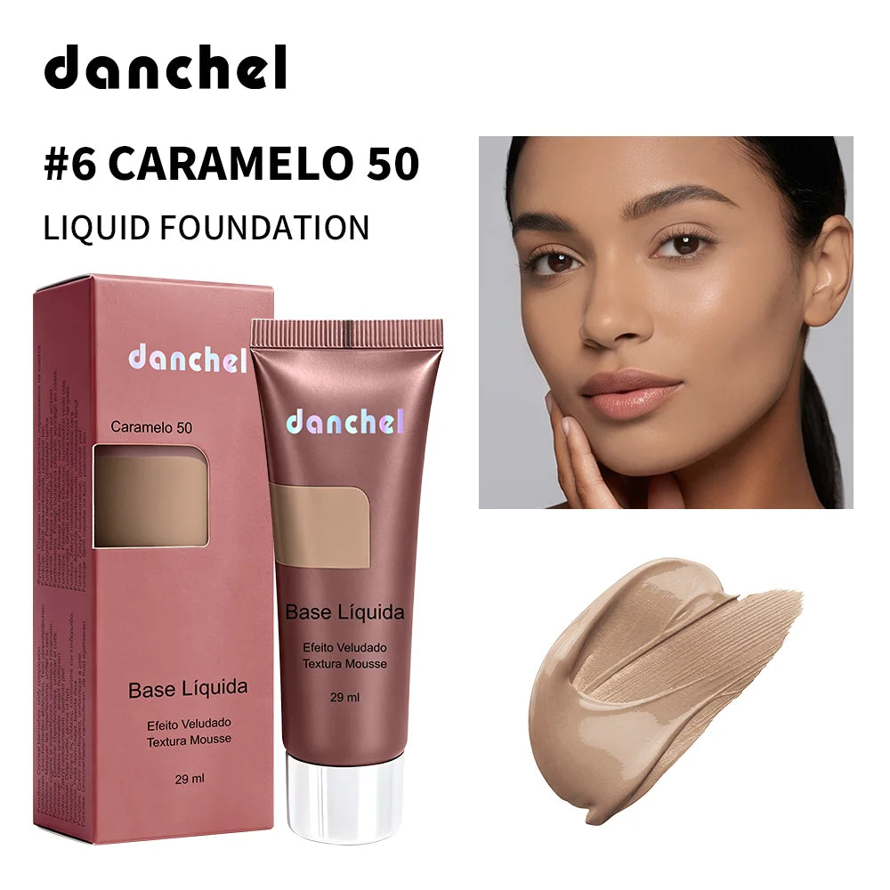 Long-Lasting Velvet Matte Liquid Foundation - 23