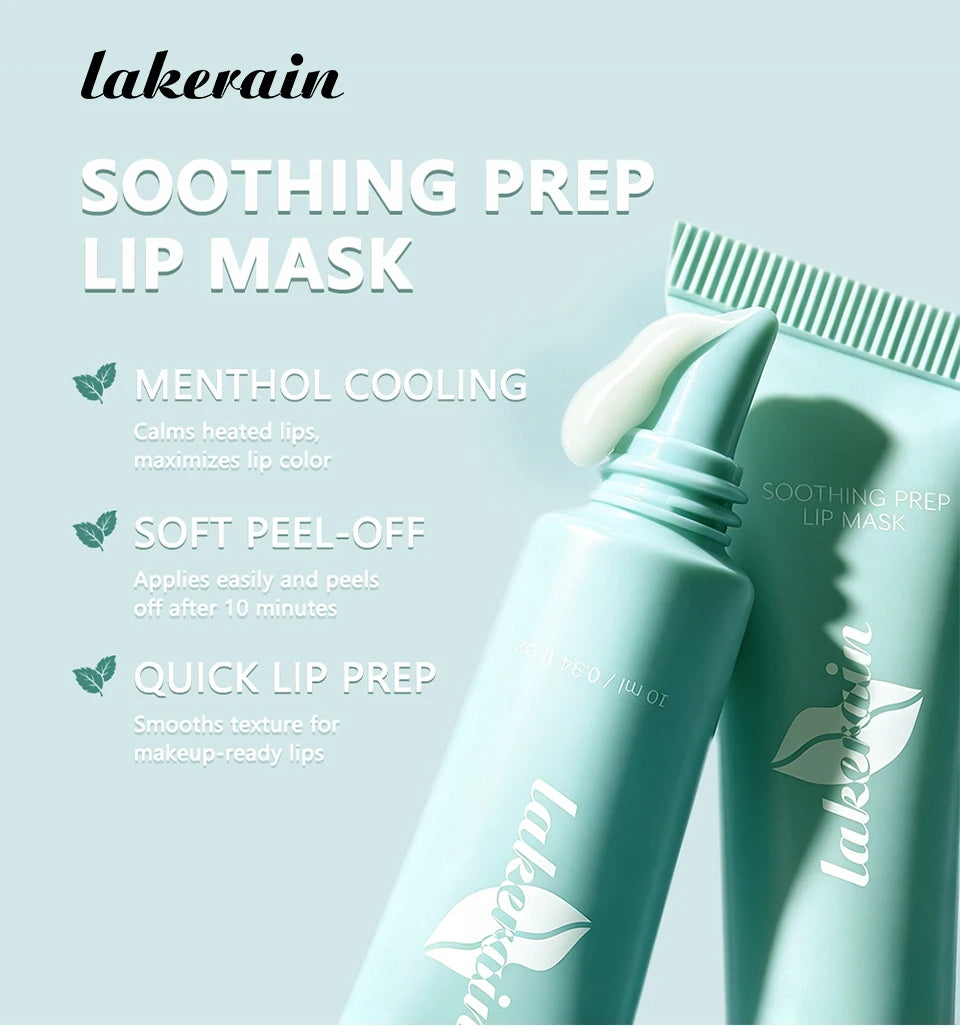 Cooling Peel-Off Lip Mask for Hydrating and Smoothing Dry Lips