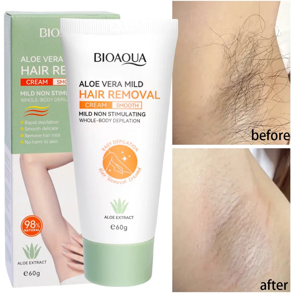 Painless Gentle Hair Removal Cream for Sensitive Skin - 11
