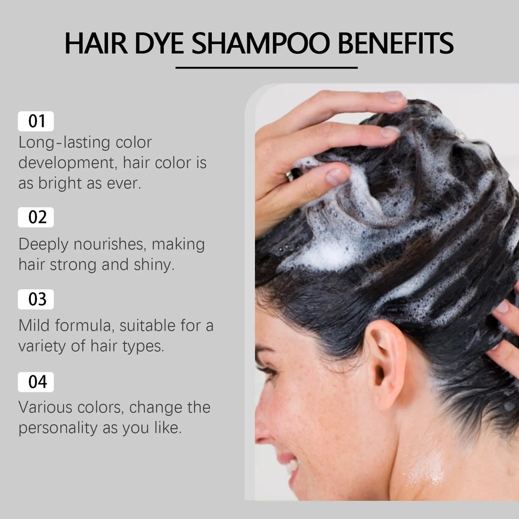 Instant Nourishing Hair Color Shampoo
