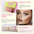 8-Color Cream Highlighter and Contouring Palette