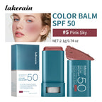 SPF 50 Tinted Sunscreen Blush Stick for Glowing Cheeks