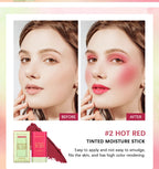 Tinted Moisturizing Cream Blush Stick for Cheeks and Lips