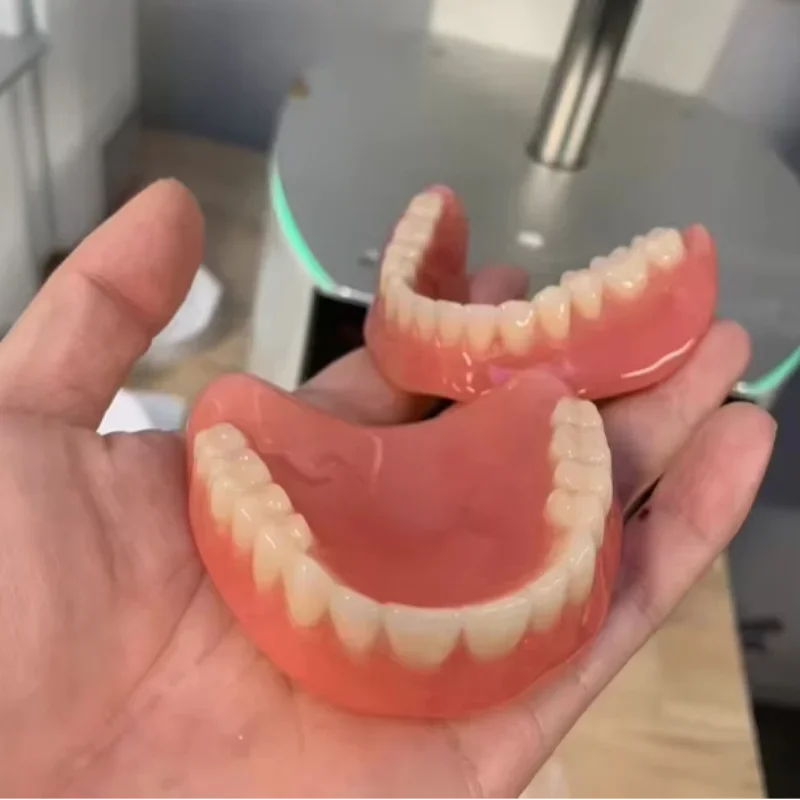 Silicone Full Mouth Dentures for Natural Smile and Comfort