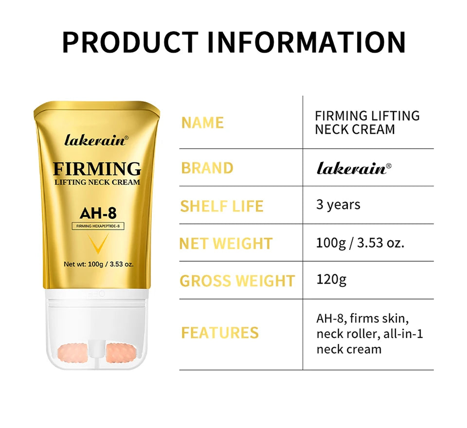 Firming and Lifting Neck Cream with Integrated Massage Roller - 17