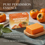 Natural Persimmon Extract Deodorizing Body Soap Bar