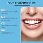 Temporary Silicone Snap-On Veneer Dentures Set