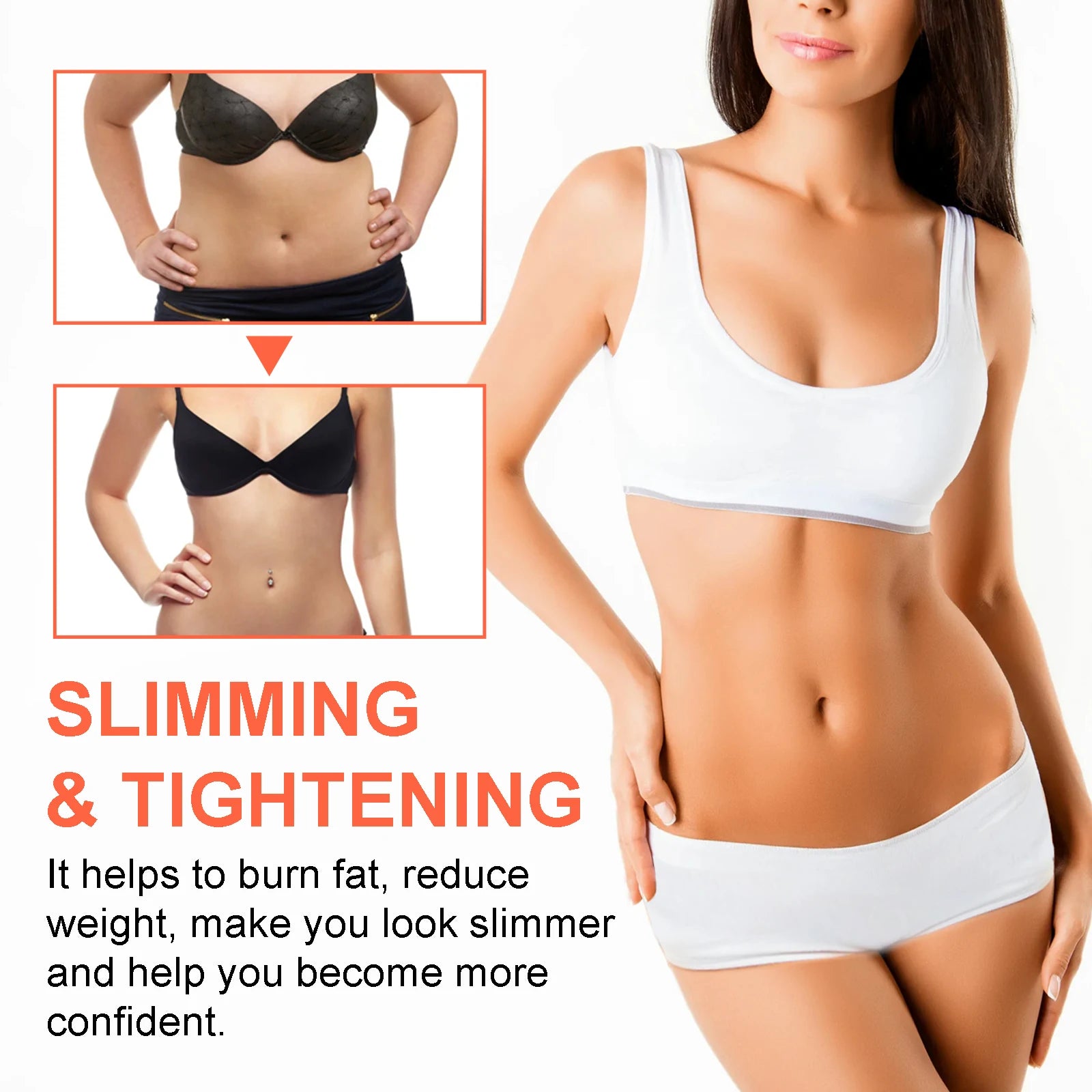 Anti-Cellulite Thermal Massage Cream for Body Slimming and Toning - 10