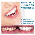 Adjustable Snap-On Dentures for Instant Smile Repair