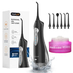 Portable Cordless Water Flosser for Teeth with 3 Cleaning Modes