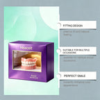 Adjustable Cosmetic Denture Set with Travel Case for Instant Smile