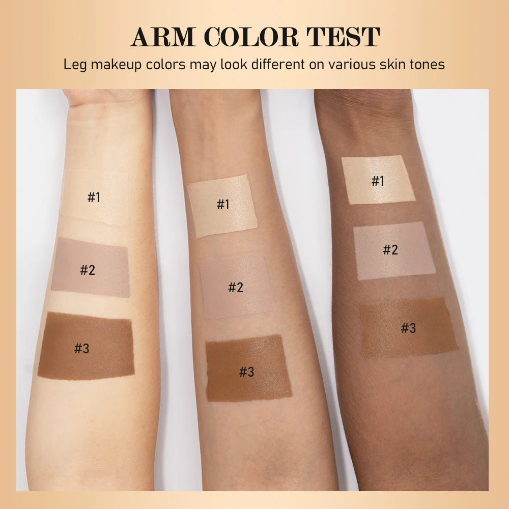 Waterproof Body Foundation for Flawless Legs and Skin