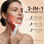 3-in-1 LED Facial Massager for Skin Tightening and Sculpting