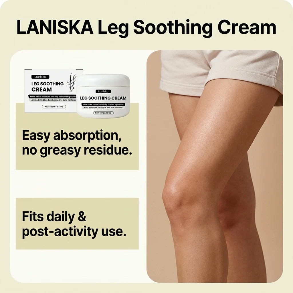 Moisturizing Leg Soothing Cream for Muscle Relaxation